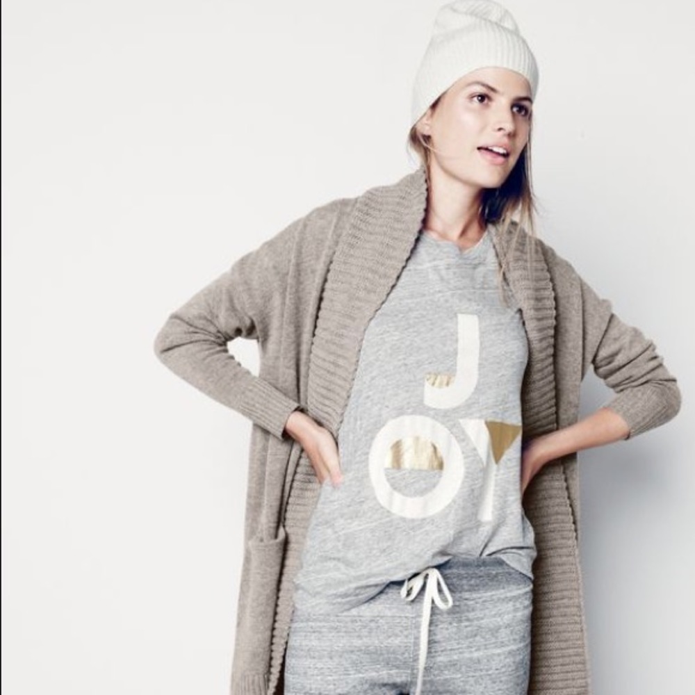 J Crew Joy gray tee XL